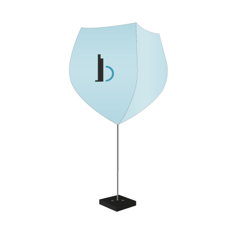 Beachflag Lampion